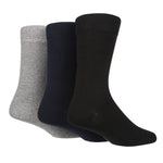 Load image into Gallery viewer, Men's Plain Crew Socks - 3 Pairs