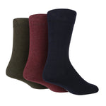 Load image into Gallery viewer, Men's Plain Crew Socks - 3 Pairs