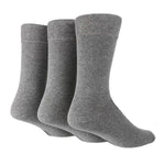Load image into Gallery viewer, Men's Plain Crew Socks - 3 Pairs