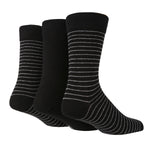 Load image into Gallery viewer, Men's Fine Stripe Socks - 3 Pairs