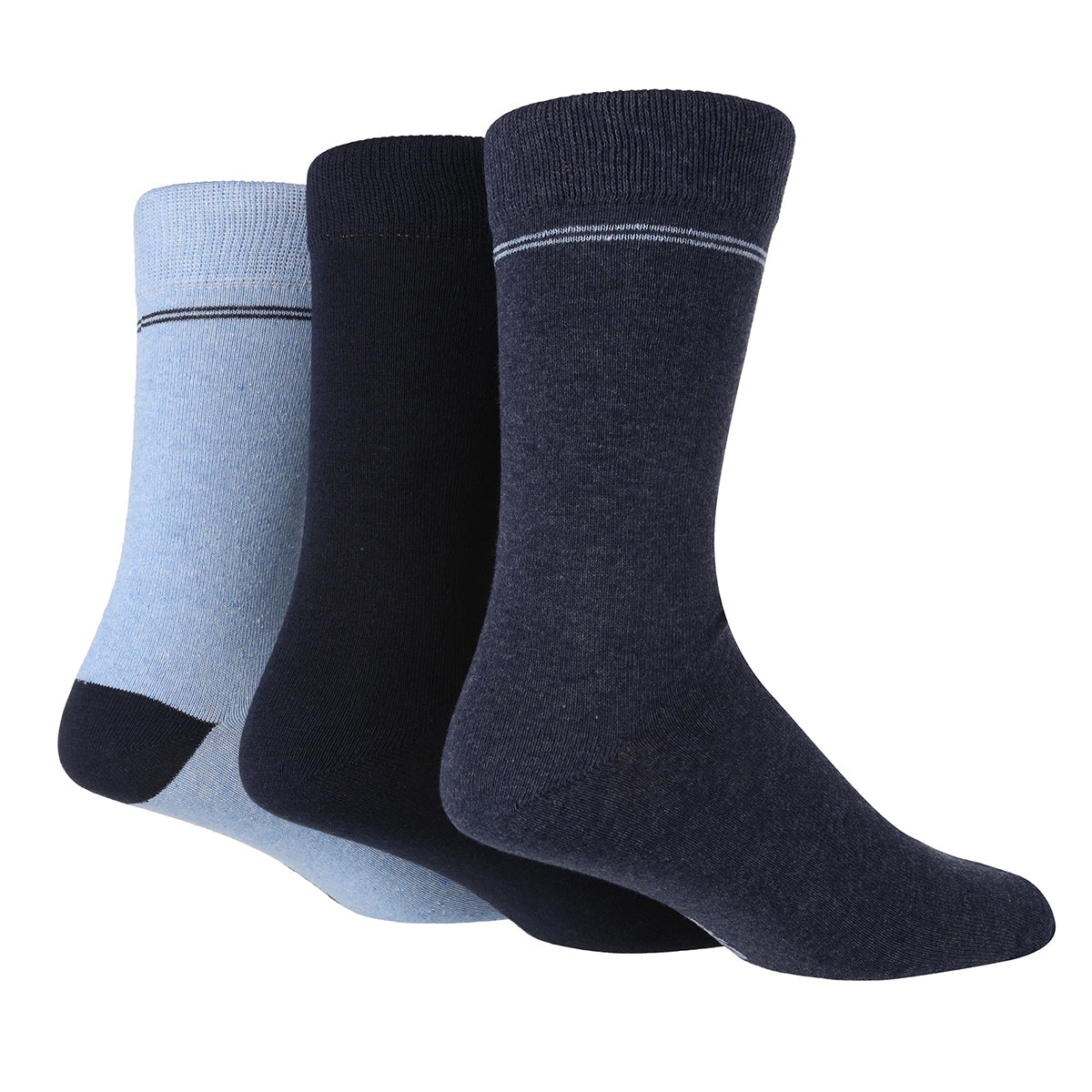 Men's Placement Stripe Socks - 3 Pairs