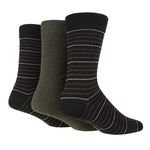 Load image into Gallery viewer, Men's Multi Stripe Socks - 3 Pairs