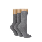 Load image into Gallery viewer, Women's Plain Crew Socks - 3 Pairs