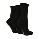 Load image into Gallery viewer, Women's Plain Crew Sports Socks - 3 Pairs