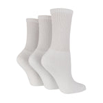 Load image into Gallery viewer, Women's Plain Crew Sports Socks - 3 Pairs