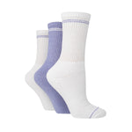 Load image into Gallery viewer, Women's Multi Colour Crew Sports Socks - 3 Pairs