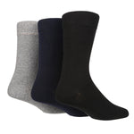 Load image into Gallery viewer, Men&#39;s Plain Crew Socks - 3 Pairs
