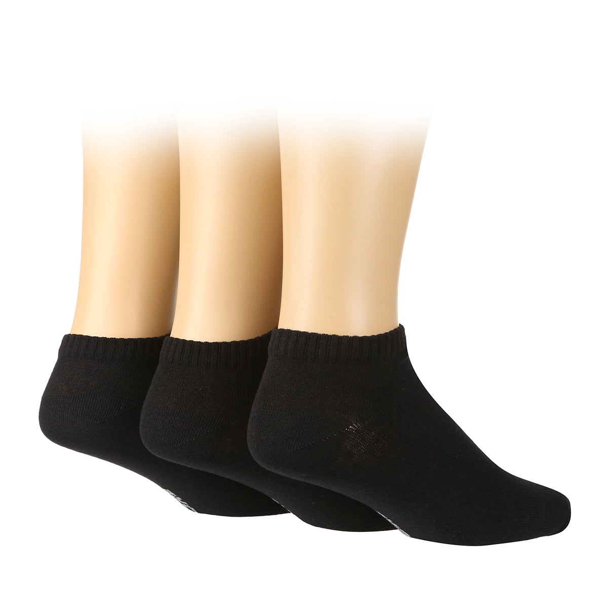 Men's Plain Trainer Sports Socks - 3 Pairs