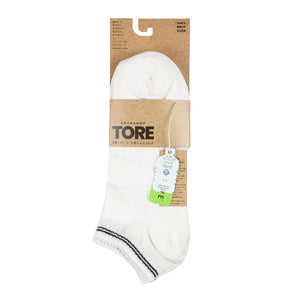 Men's Trainer Sports Socks with Stripe - 3 Pairs