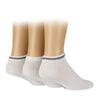 Men's Trainer Sports Socks with Stripe - 3 Pairs