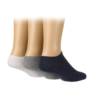 Men's Multi Colour Trainer Socks - 3 Pairs