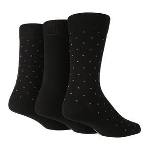 Men's Pin Dot Socks - 3 Pairs