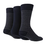 Load image into Gallery viewer, Men&#39;s Fine Stripe Socks - 3 Pairs
