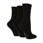 Load image into Gallery viewer, Women&#39;s Plain Crew Sports Socks - 3 Pairs
