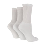 Load image into Gallery viewer, Women&#39;s Plain Crew Sports Socks - 3 Pairs

