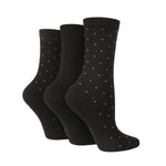Load image into Gallery viewer, Women&#39;s Pin Dot Socks - 3 Pairs
